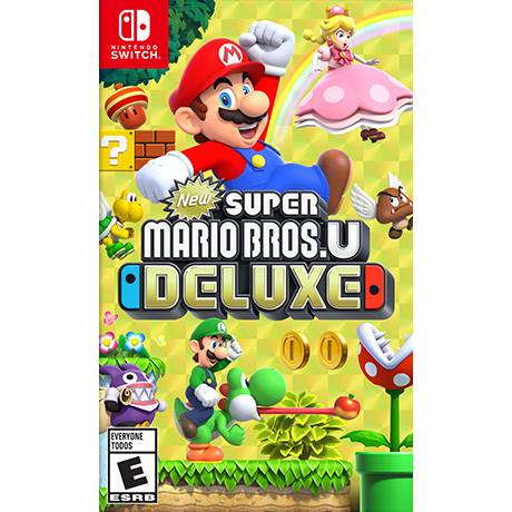 משחק לנינטנדו סוויץ- Super Mario Bros U Deluxe