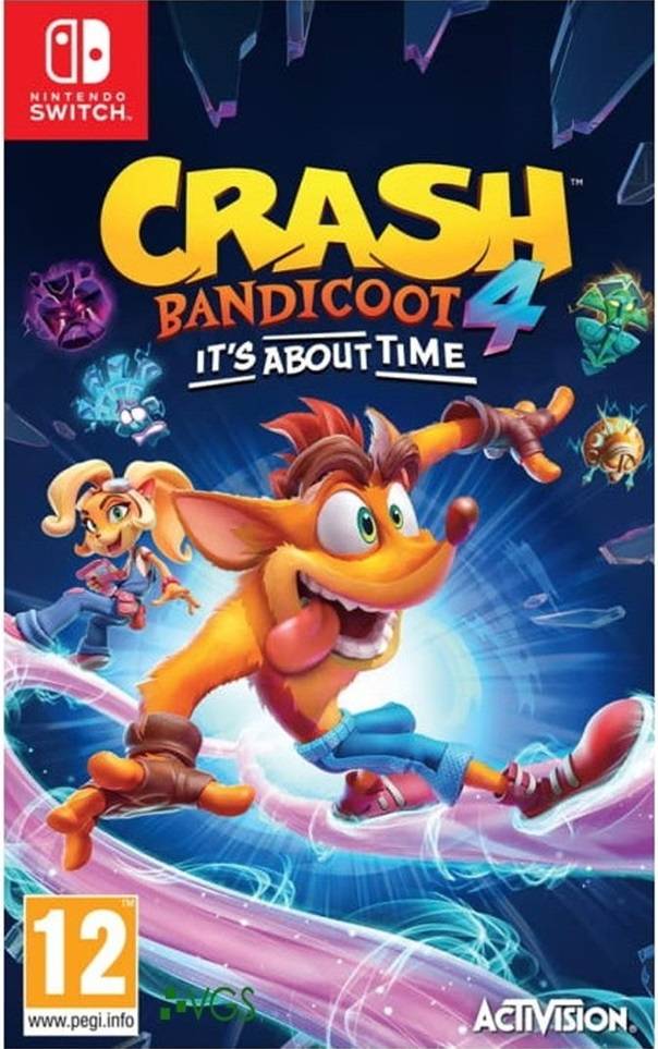 משחק לנינטנדו סוויץ-Crash Bandicoot 4 It's About Time