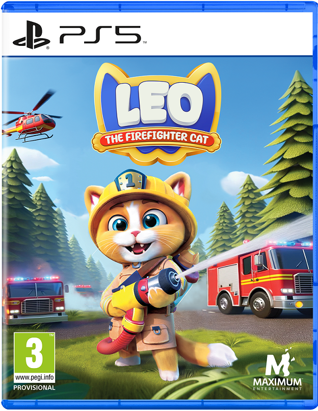 משחק לסוני פלייסטיישין 5  Leo The Firefighter Cat