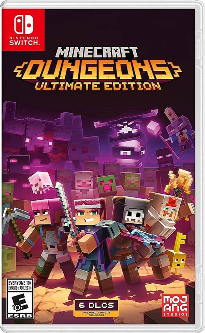 משחק לנינטנדו סוויץ' Minecraft Dungeons Ultimate Edition