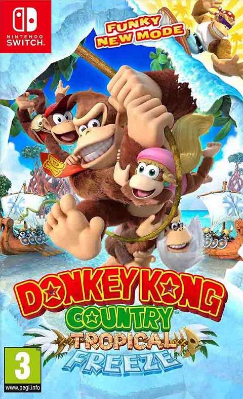 משחק לנינטנדו סוויץ' - Donkey Kong Country: Tropical Freeze