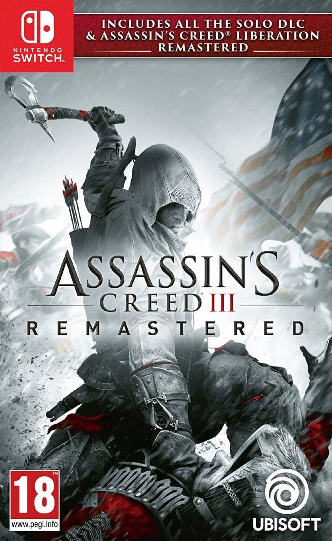 משחק לנינטנדו סוויץ'  Assassins Creed 3 Remaster