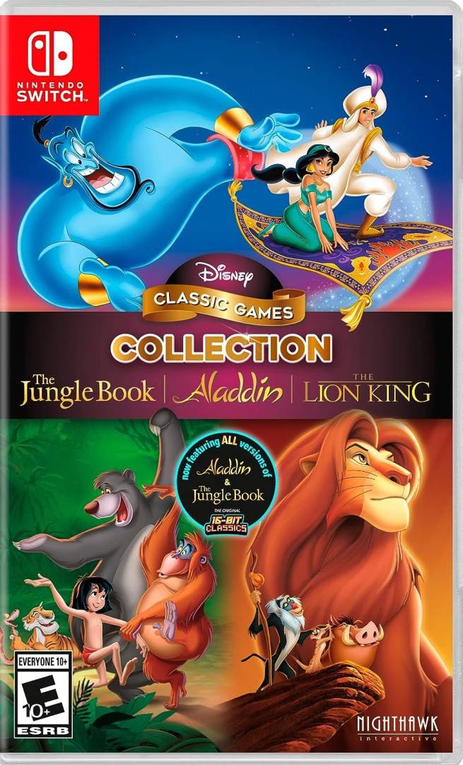 משחק לנינטנדו סוויץ'  Classic Games Collection Aladdin and Lion King