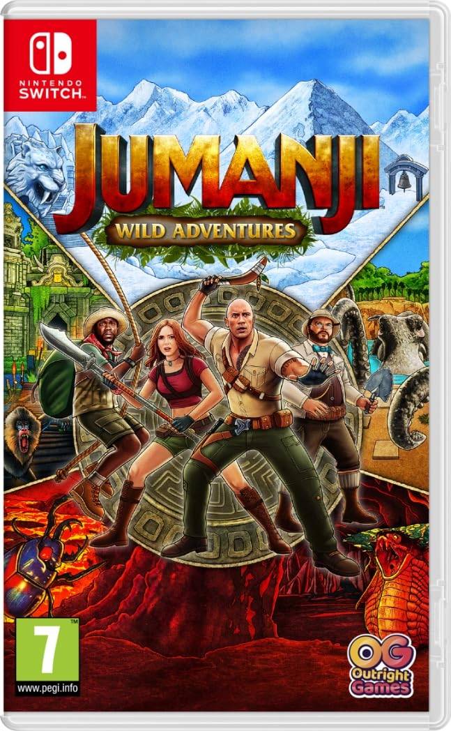 משחק לנינטנדו סוויץ  Jumanji Wild Adventures
