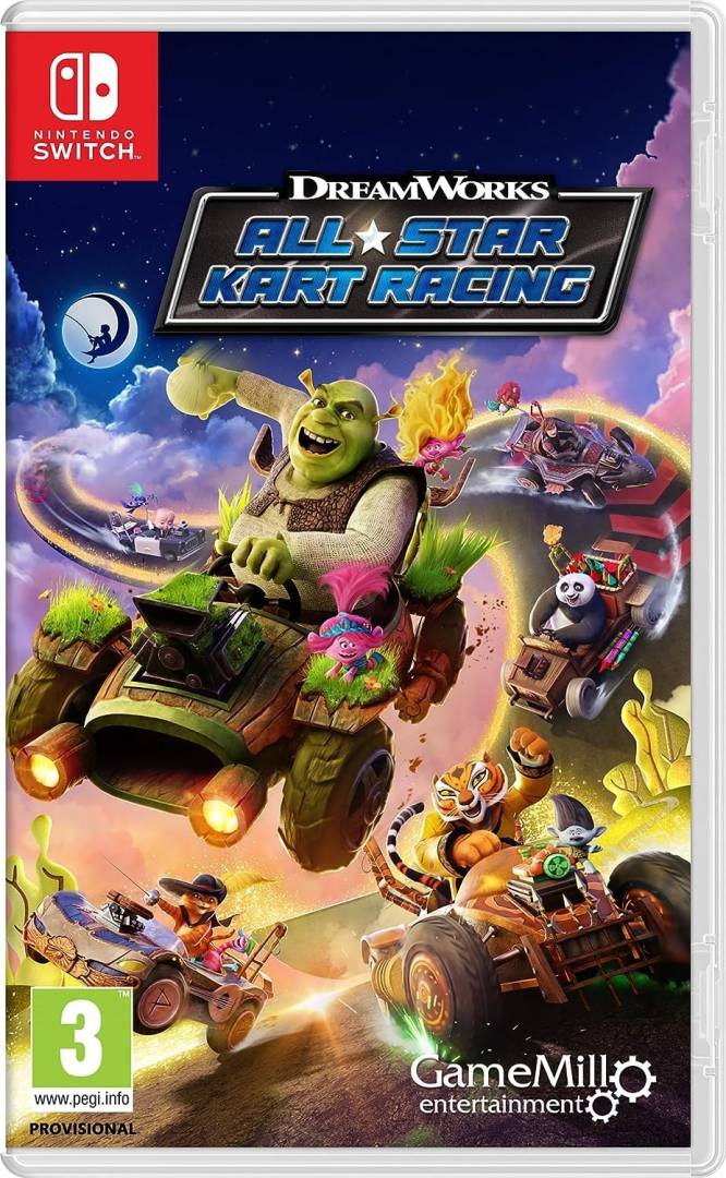 משחק לנינטנדו סוויץ'  DreamWorks All Star Kart Racing