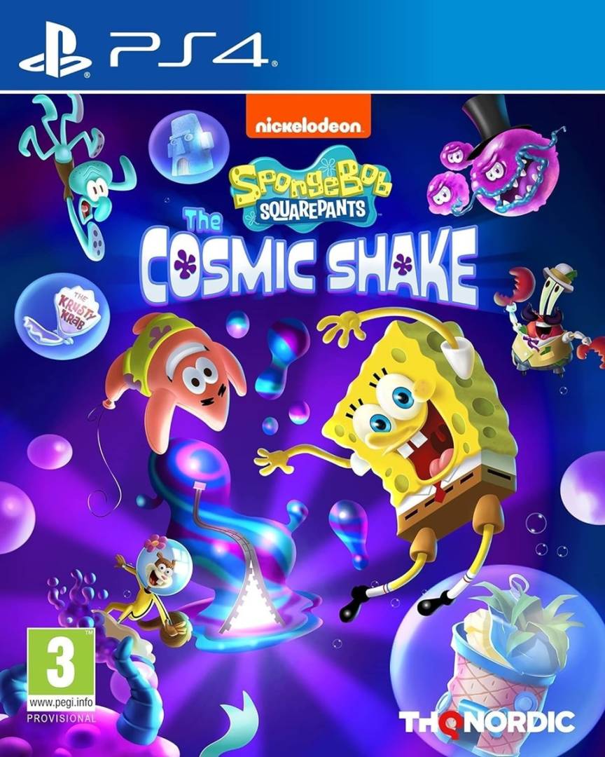 משחק לסוני פלייסטיישין 4 spongebob cosmic shake