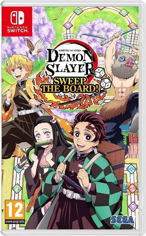 משחק לנינטנדו סוויץ'-Demon Slayer Kimetsu no Yaiba Sweep the Board