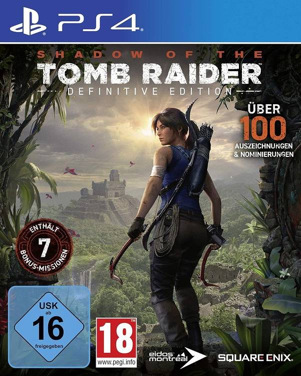 משחק לסוני פלייסטיישין 4 - Shadow of the Tomb Raider Defintive Edition