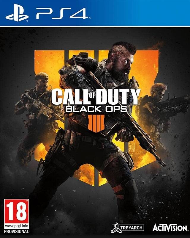 משחק לסוני פלייסטיישין 4- PS4 Call Of Duty Black Ops 4