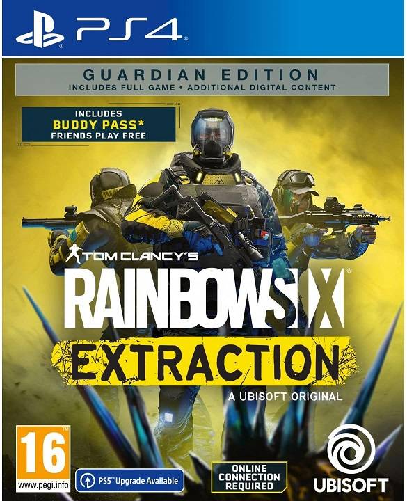 משחק לסוני פלייסטיישין 4-Rainbow Six Extraction Guardian Day One Edition