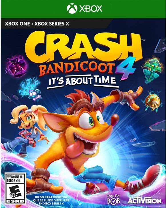משחק לאקסבוקס סייריס אקס וואן-Crash Bandicoot 4 its About Time