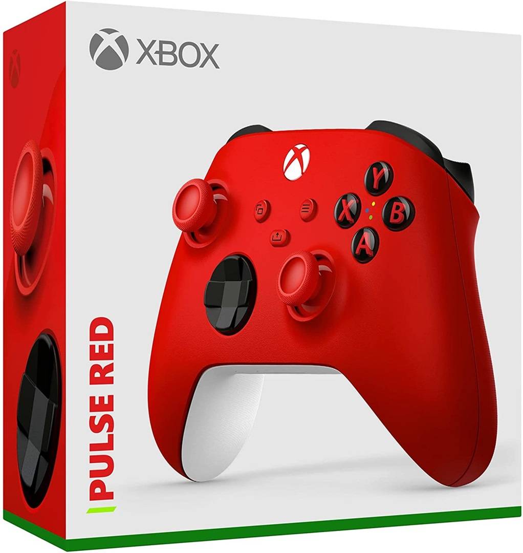 Xbox Series X Wireless Controller  שלט אדום לבן אלחוטי מקורי לאקסבוקס Series X