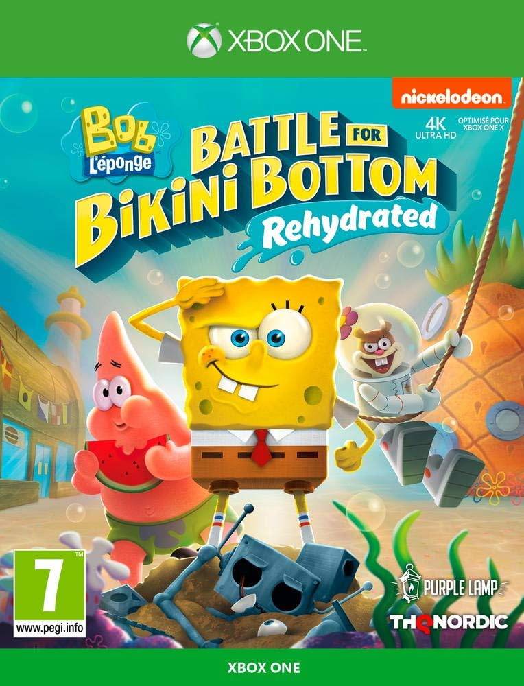 משחק לאקס בוקס סייריס אקס וואן-SpongeBob Square Pants Battle For Bikini Bottom Rehydrated
