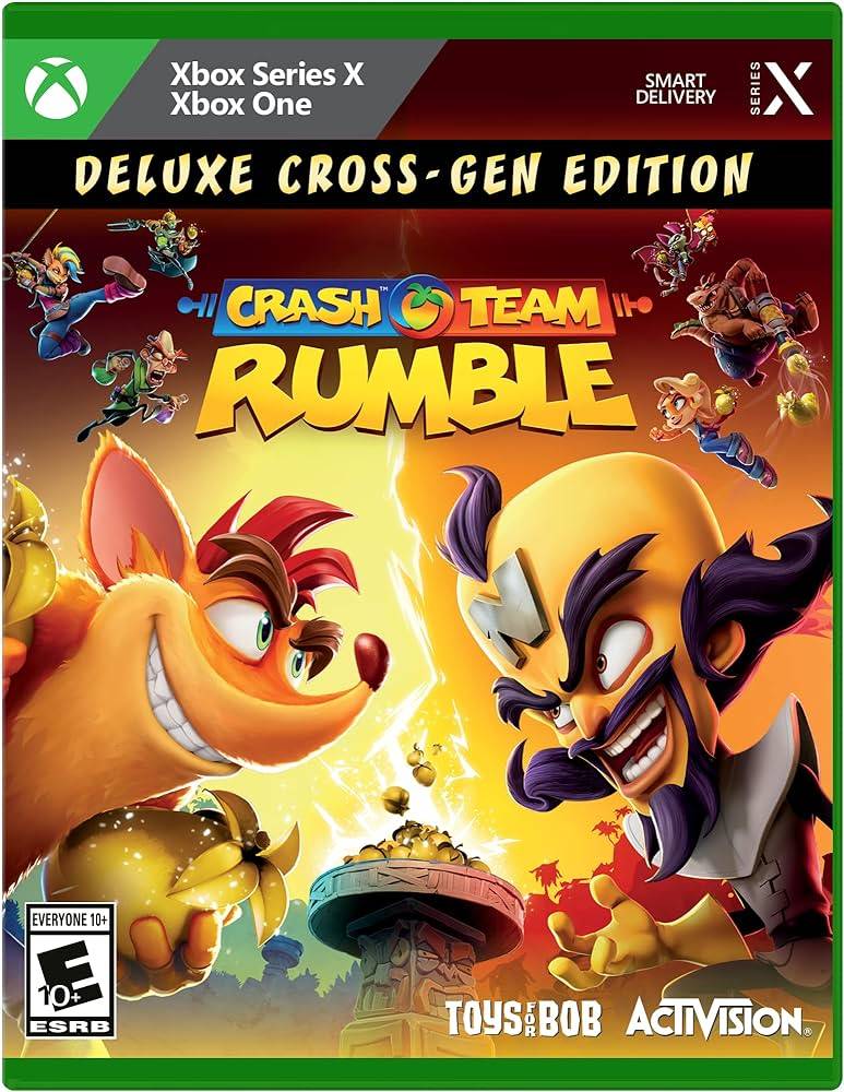 משחק לאקסבוקס סייריס/וואן- Crash Team Rumble Deluxe Edition
