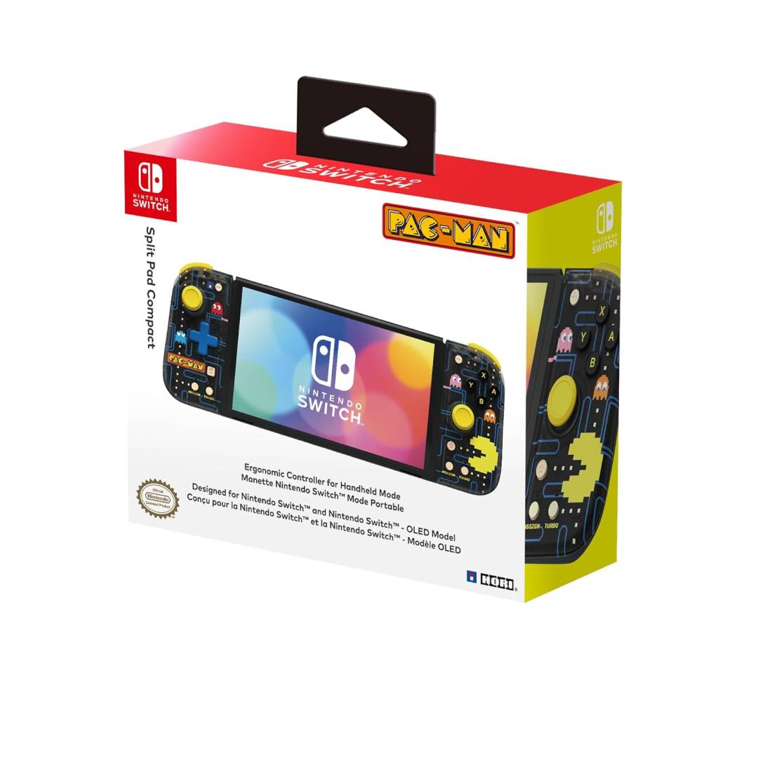 שלט בקר לנינטנדו סוויץ-HORI SPLIT PAD COMPACT (PAC-MAN) FOR NINTENDO SWITCH - HARDWARE