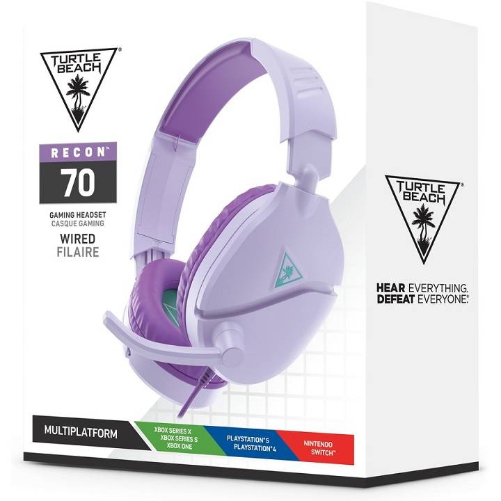 אוזניות חוטיות Turtle Beach Recon 70P סגולות