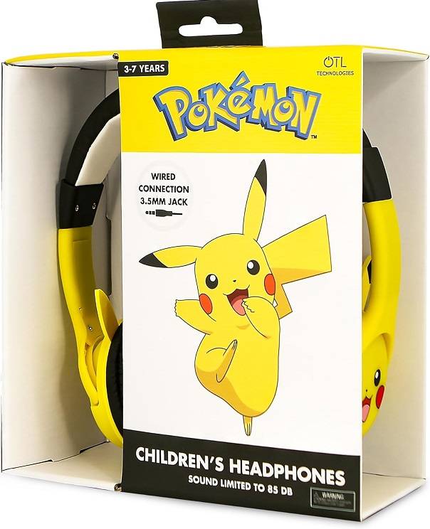 אוזניות גיימינג פיקצו -OTL JUNIOR PIKACHU MOULDED EARS HEADPHONES - HARDWARE