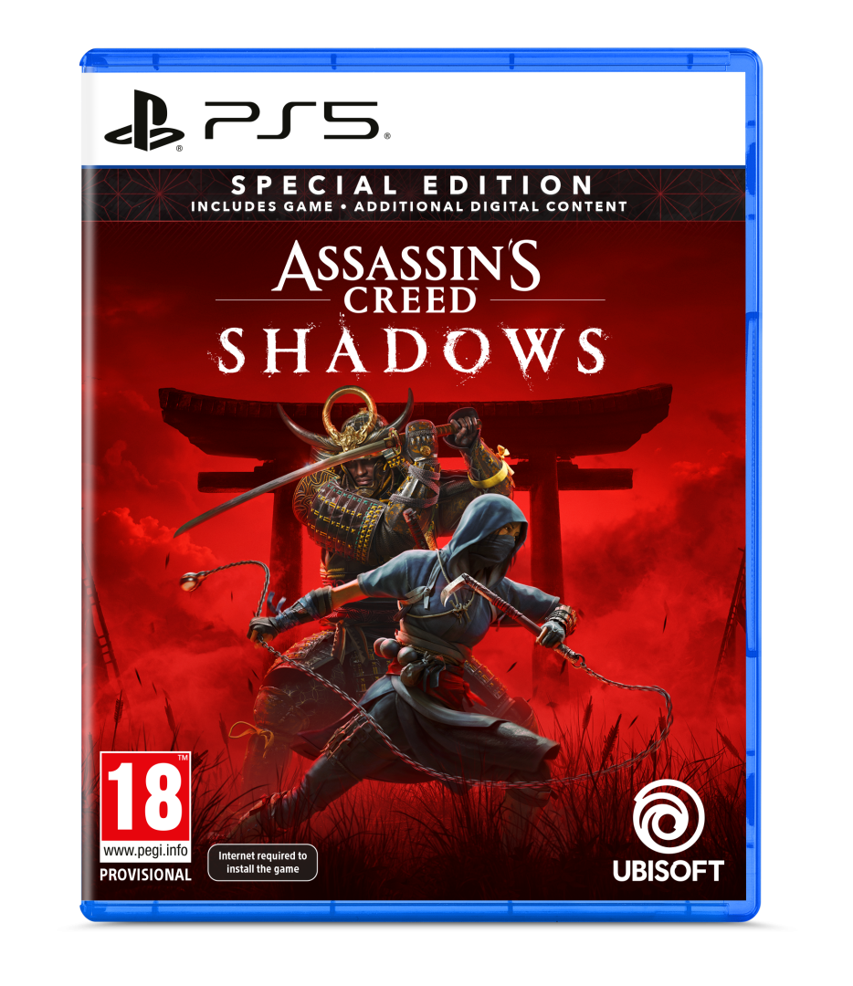 משחק לסוני פלייסטיישין 5-Assassin’s Creed Shadows Special Edition