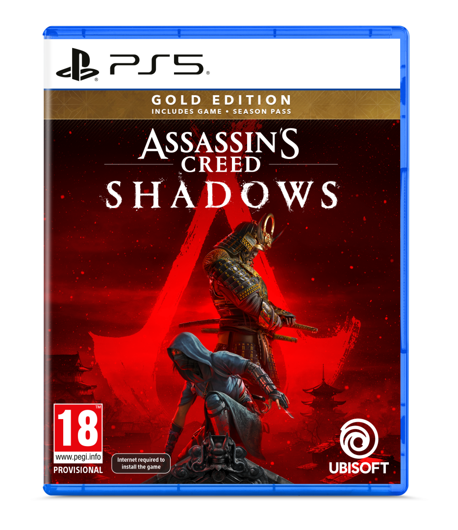 משחק לסוני פלייסטיישין 5-Assassin's Creed: Shadows Gold Edition