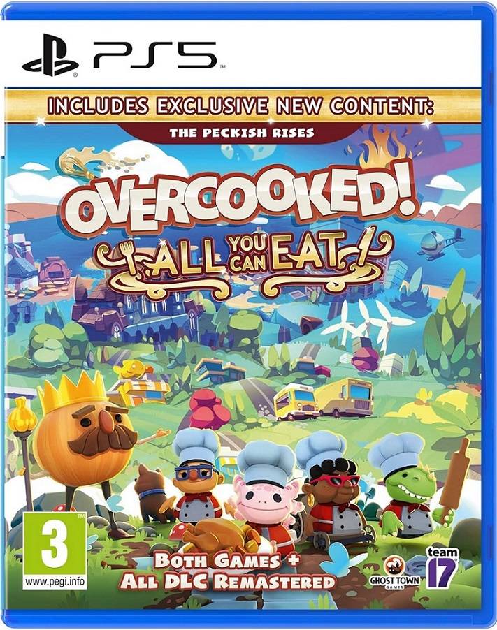 משחק לסוני פלייסטיישין 5 - Overcooked All You Can Eat