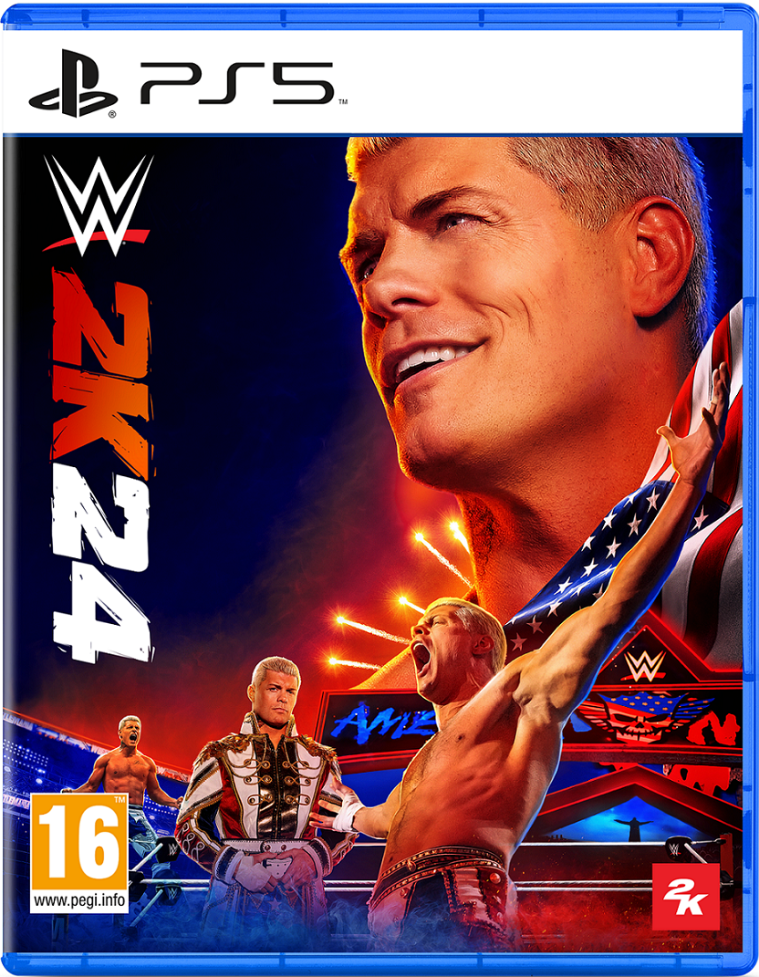 משחק לסוני פלייסטיישין 5-האבקות WWE 2K 2024