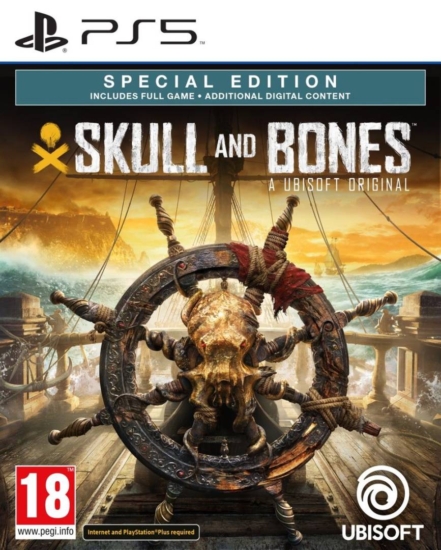 משחק לסוני פלייסטיישין 5 גולגולות ועצמות-Skull and Bones - Special Edition